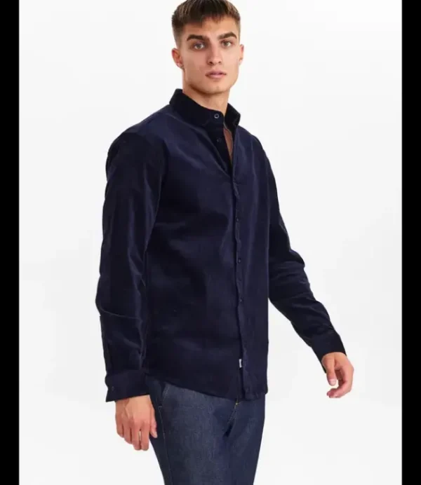 Heren ANERKJENDT akleif corduroy dark navy 900870