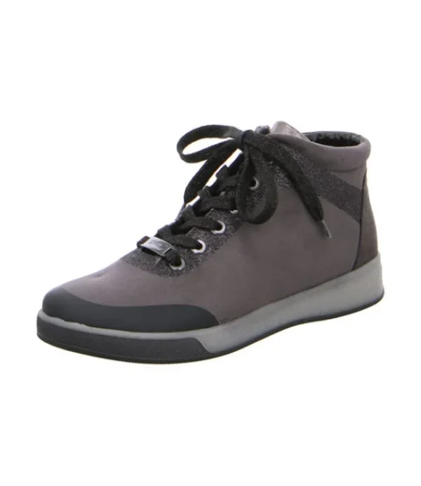 DAMES ARA Half hoge veterschoen Microstretch 12-44409