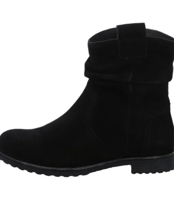 DAMES ARA Liverpool suede laarsje zwart 12.39510