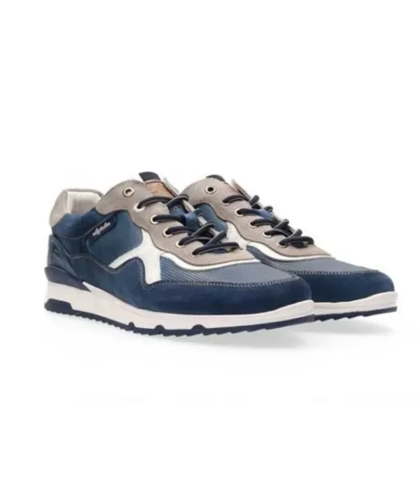 Heren AUSTRALIAN mazoni leather 15.1519.01 blue grey white