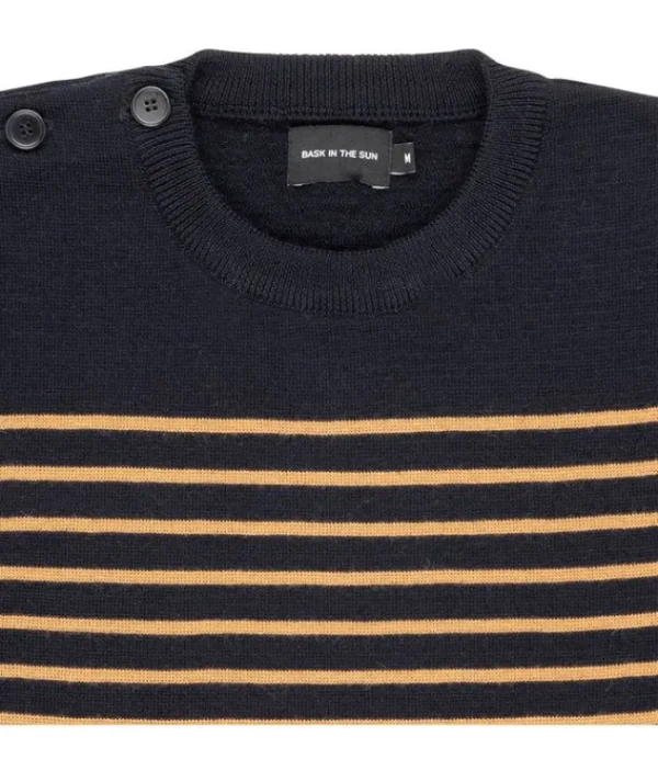 Heren BASKINTHESUN Bask in the sun ESPERANZA sweater navy BASUN212007