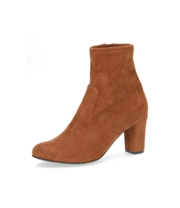 DAMES CAPRICE enkellaarsje stretch cognac 9-25300-25 364 2 cognac 1188