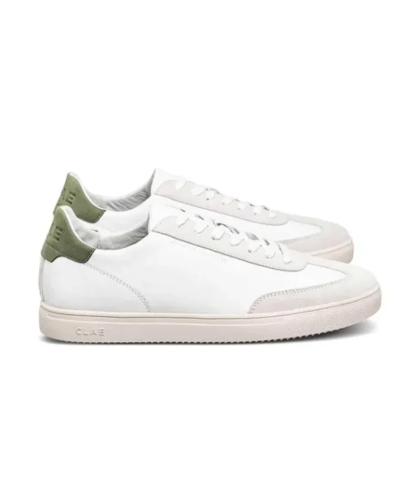 Heren CLAE Deane. White /green