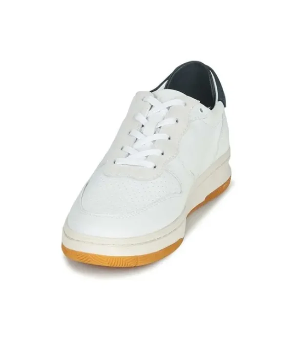 Heren CLAE heren sneaker milled leather navy CL20AMA03 white