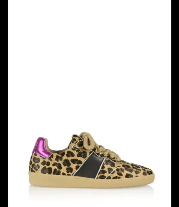 DAMES DWARS B11456-13 Poona leopard combi Black/Fuchsia