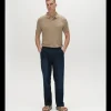 Heren GABBA Duke Linen polo SS 10806 Coriander