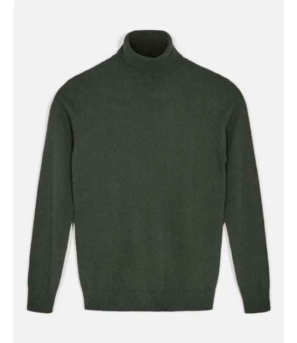 Heren GABBA gormely roll neck knit mountain view P010033