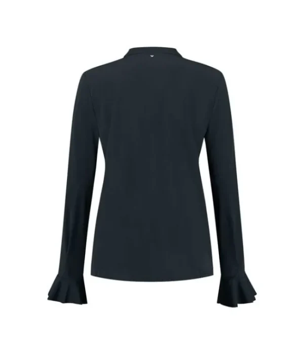 DAMES HELENA HART 7257 blouse ruche marine