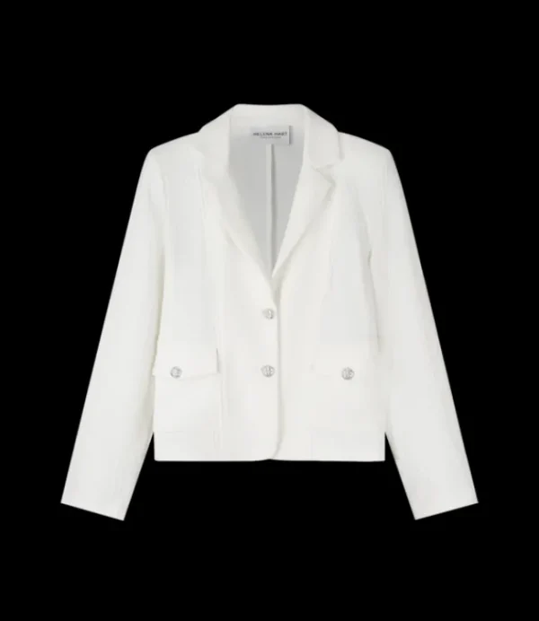 DAMES HELENA HART 7636 Blazer Cherie Kort Genny Off White