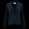 DAMES HELENA HART Blazer Velour Kort 7446 Marine