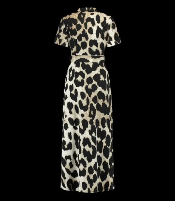 DAMES HELENA HART 7595LEOP Jurk Yvette Print Leopard