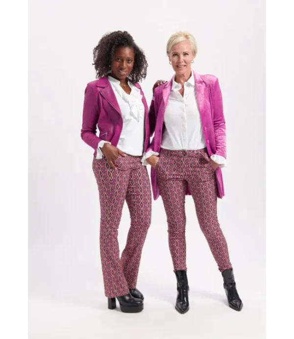 DAMES HELENA HART 7308ple flair print plexa cyclaam