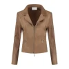 DAMES HELENA HART zipper biker 7288 camel