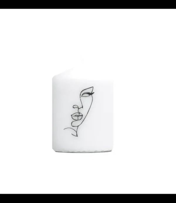 HOUSE VITAMIN Face Candle white