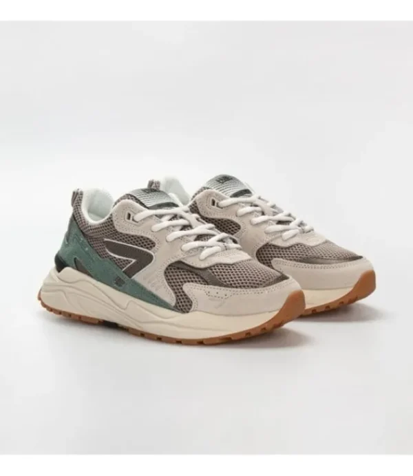 DAMES HUB Grid S48 Almond/Green/Beige W6804S48-S23-A87 3183