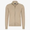 Heren De Ridder schoenen Innocente zip sweater vest beige