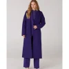 DAMES JANSEN AMSTERDAM WO817 long coat JOSE-W23-000200-purple