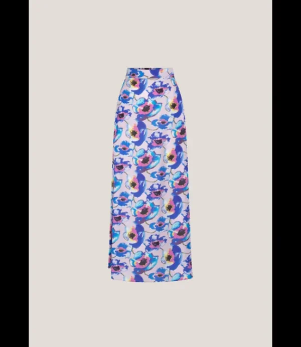 DAMES JANSEN AMSTERDAM Larissa pf658 printed long skirt