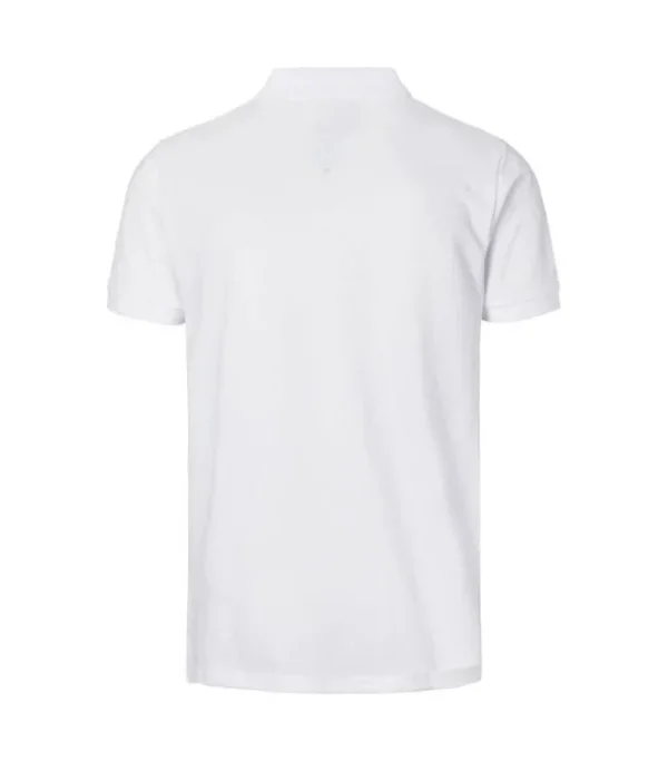 Heren KRONSTADT Albert Organic Polo KS3533 White