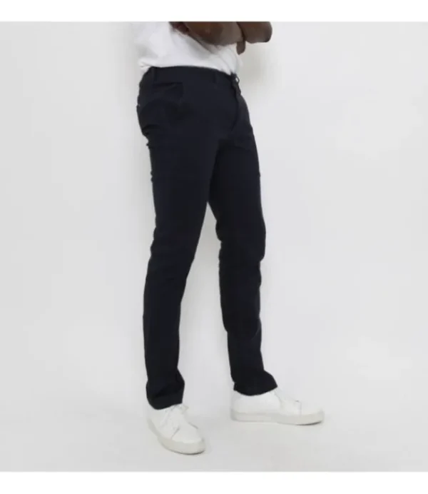 Heren KRONSTADT KS3349 daniel twill chinos navy