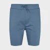 Heren KRONSTADT ks3633 Knox organic recycled shorts Sea blue