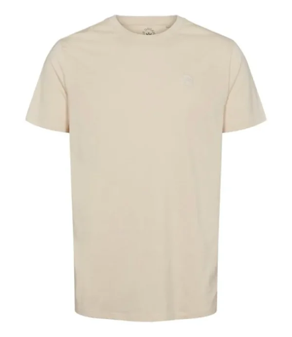 Heren KRONSTADT KS3530 Timmi organic recycle tee off white