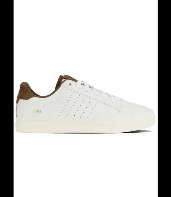 Heren De Ridder schoenen K-Swiss 07263-902 Lozan Klub Wht/Teak