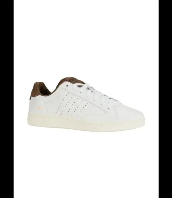 Heren De Ridder schoenen K-Swiss 07263-902 Lozan Klub Wht/Teak