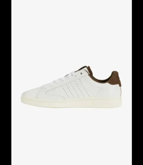 Heren De Ridder schoenen K-Swiss 07263-902 Lozan Klub Wht/Teak