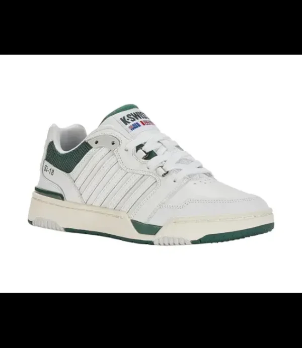 Heren De Ridder schoenen K-Swiss Mens 08531-108-M BRLNT Wht/Posy/Green 3240