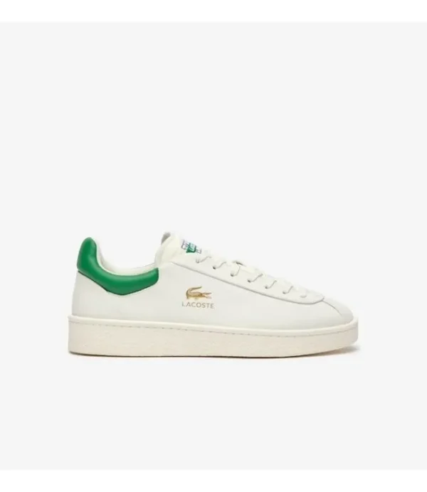 Heren De Ridder schoenen Lacoste 747SMA0040082 baseshot PRM 124 1 SMA wht/grn 3161