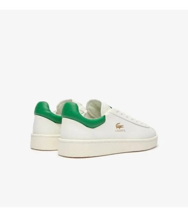 Heren De Ridder schoenen Lacoste 747SMA0040082 baseshot PRM 124 1 SMA wht/grn 3161