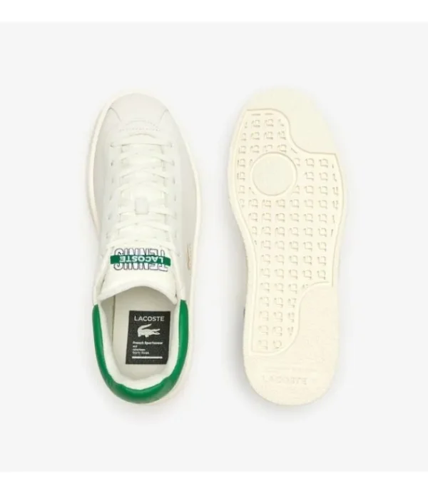 Heren De Ridder schoenen Lacoste 747SMA0040082 baseshot PRM 124 1 SMA wht/grn 3161