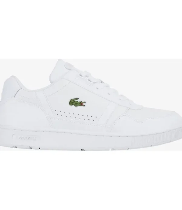 DAMES De Ridder schoenen Lacoste T-Clip 123 13 SFA WHT/WHT 3137