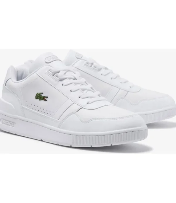 DAMES De Ridder schoenen Lacoste T-Clip 123 13 SFA WHT/WHT 3137