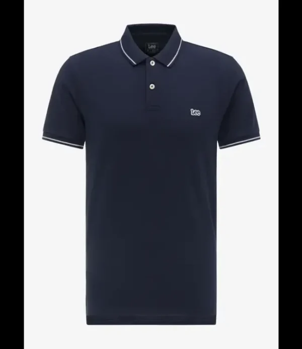 Heren LEE L61ARL35 pique polo navy