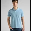 Heren LEE L65CQSUY nat dye polo ice blue