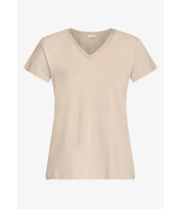 DAMES MAICAZZ Jayli Tshirt SU24.75.043 Sand Dollar