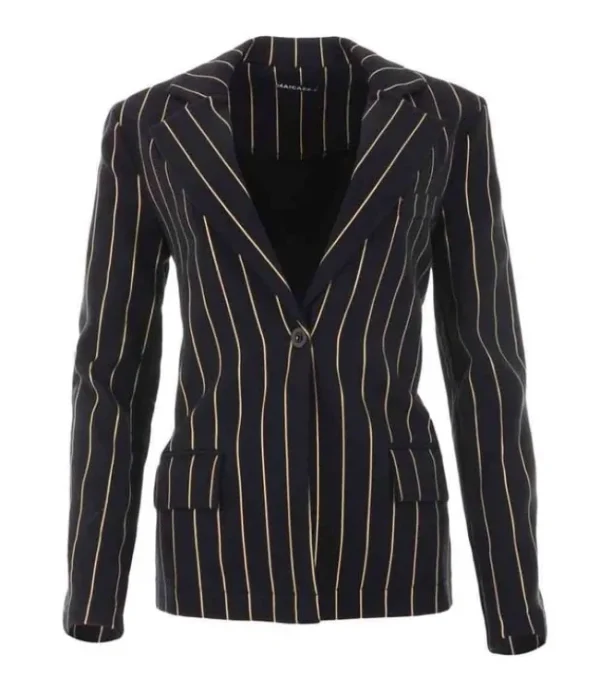 DAMES MAICAZZ WI22.10.301 Carmen Jacket Black Stripe