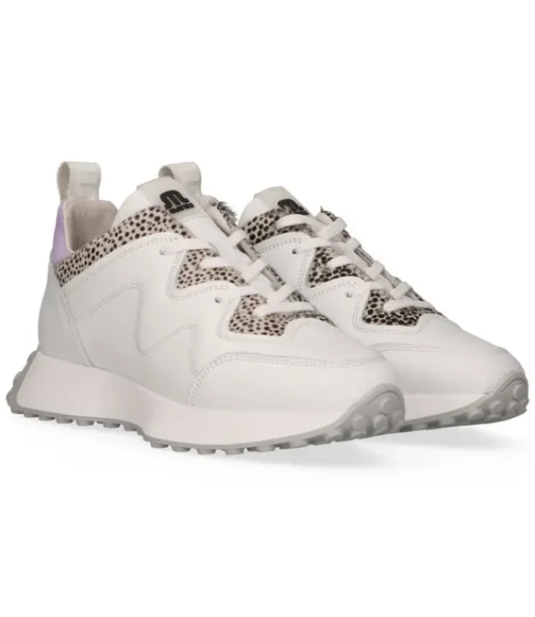 DAMES MARUTI Kian leather white/lilac pixel 66164202