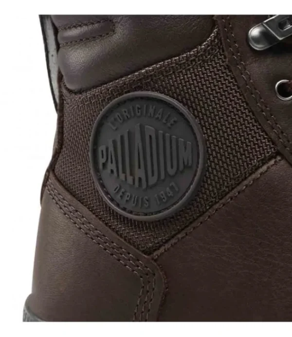 Heren PALLADIUM 76844-249-M pampa shield bitter chocolate