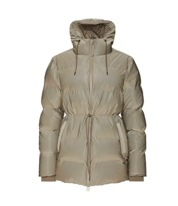 DAMES RAINS 1537 Puffer W Jacket Velvet Taupe