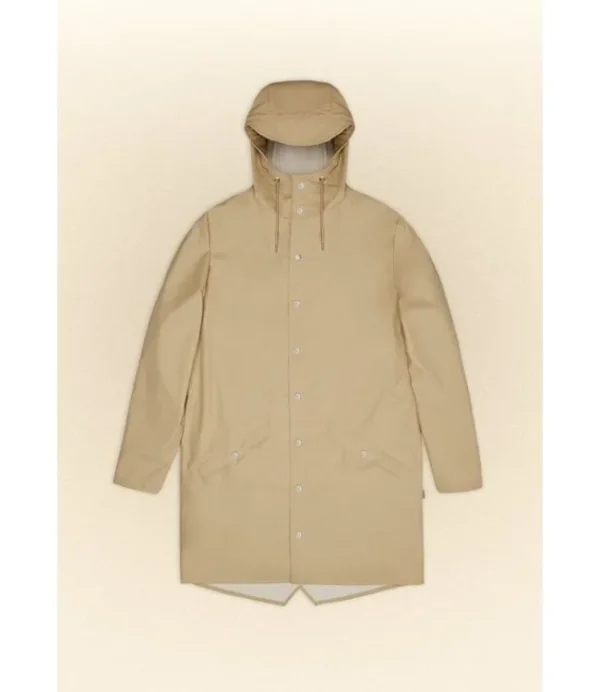 DAMES RAINS long jacket Sand 556140