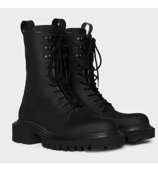 DAMES RAINS 22600 Show Combat Boot Black