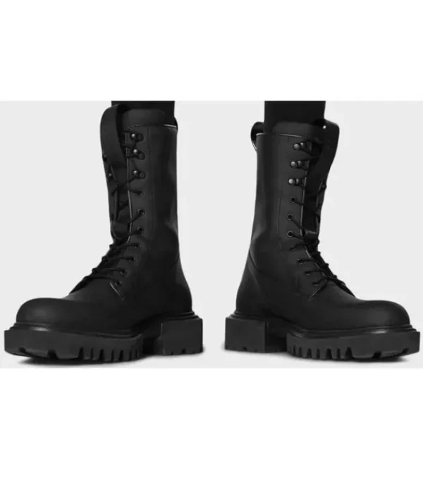 DAMES RAINS 22600 Show Combat Boot Black