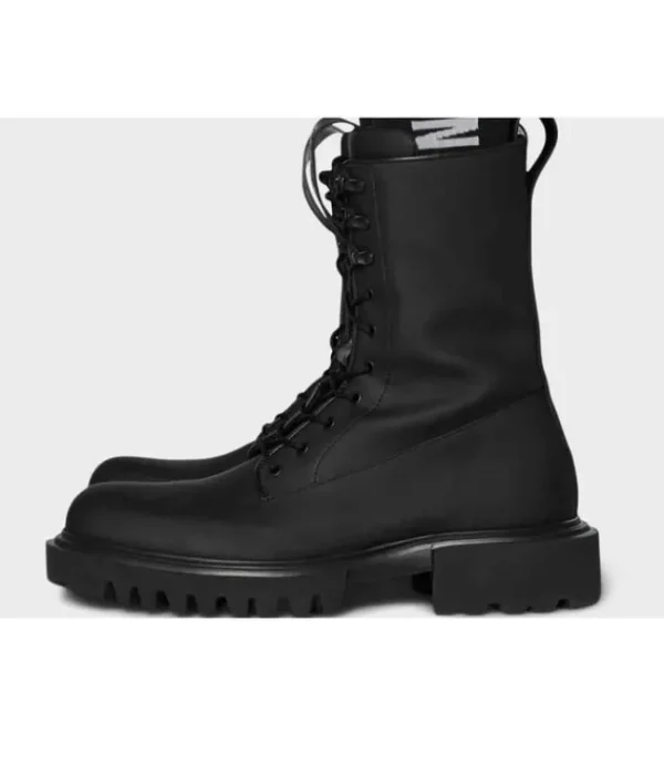 DAMES RAINS 22600 Show Combat Boot Black