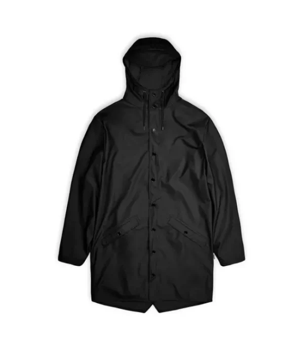 DAMES RAINS Long Jacket 12020 Black