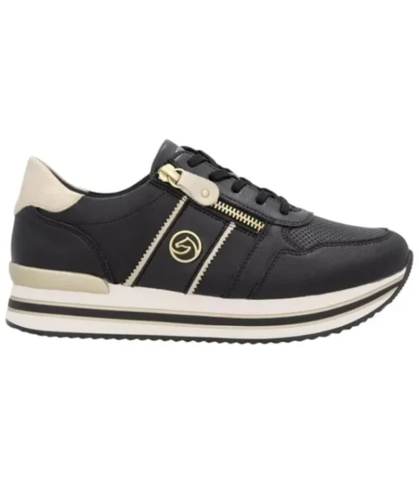 DAMES REMONTE Sneaker D1327-03 Black Combi