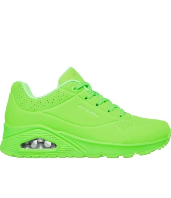 DAMES SKECHERS 73667 Uno Night Shades Lime Green