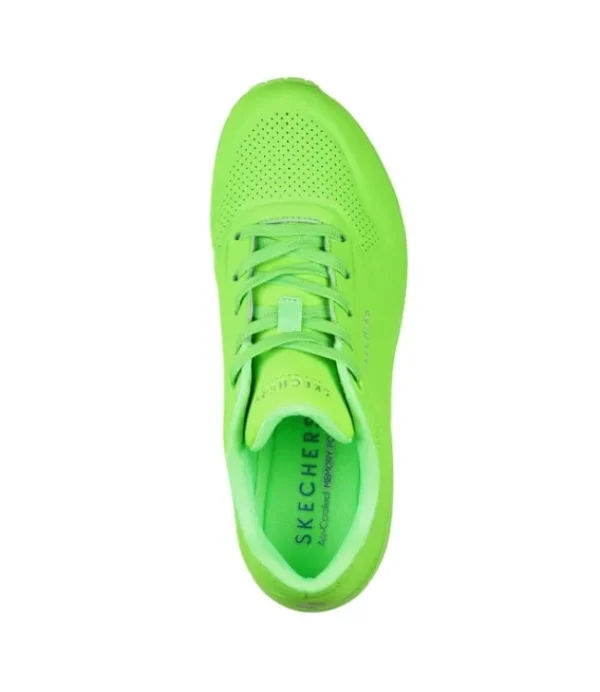 DAMES SKECHERS 73667 Uno Night Shades Lime Green